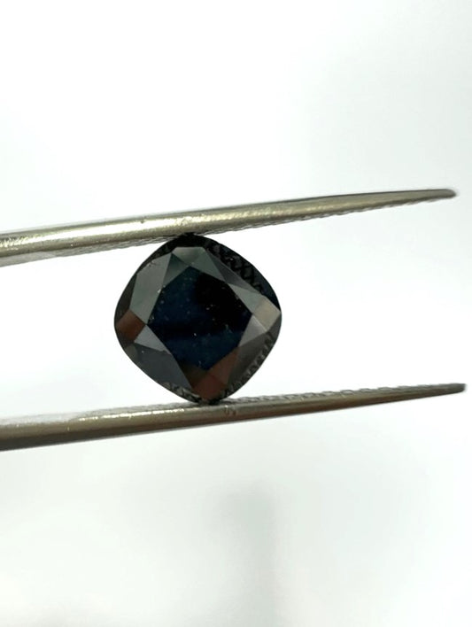 Cushion Shape Black Diamond Double Cut - 2.28cts - 01293