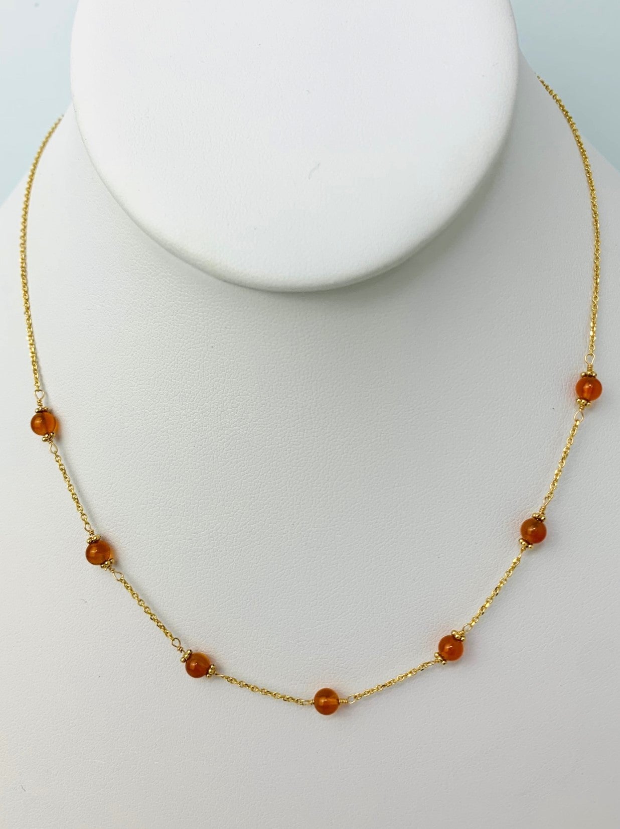 Garnet deals station necklace