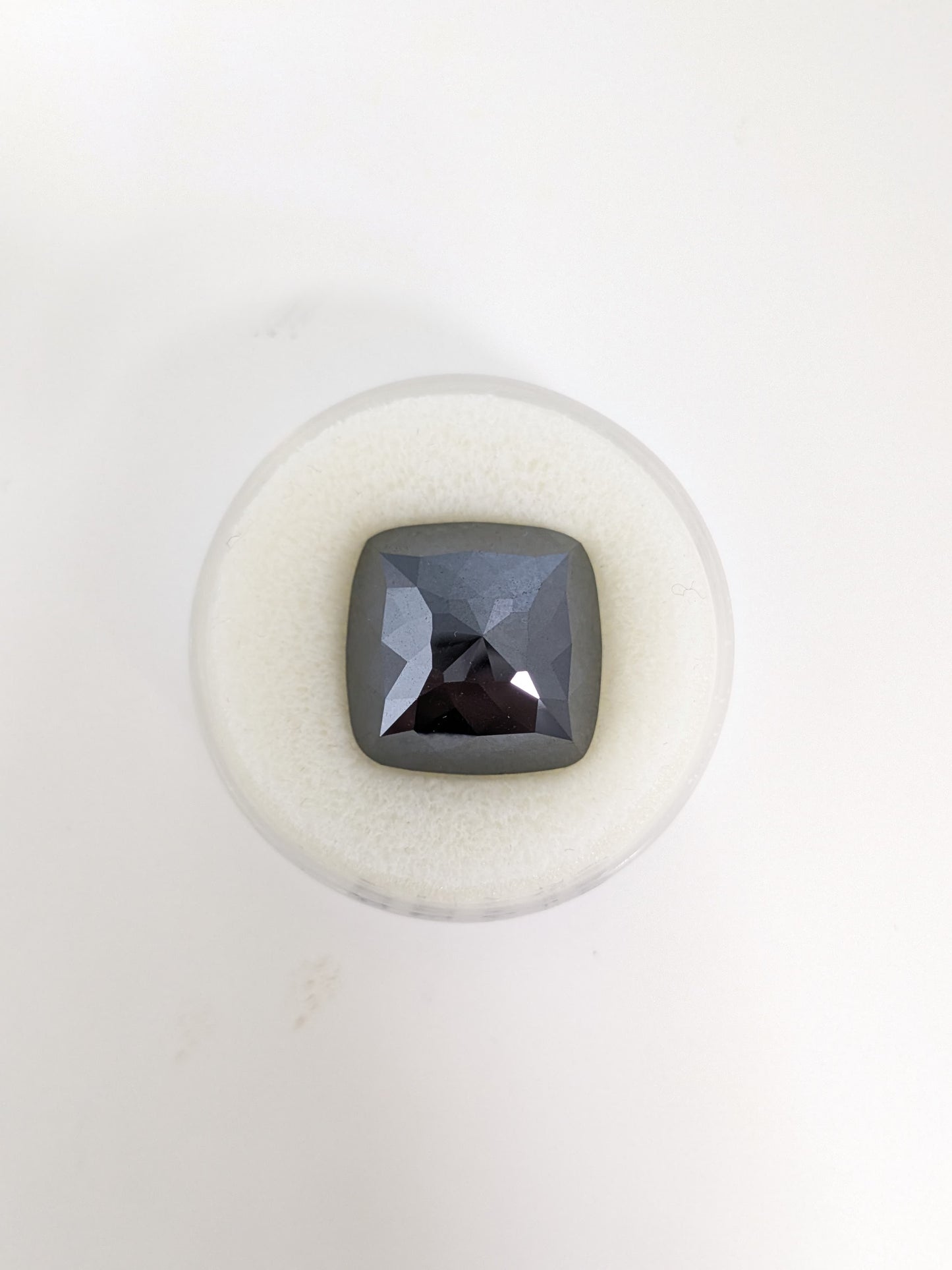 Cushion Cut Black Diamond Full Cut - 49.96cts - 00645