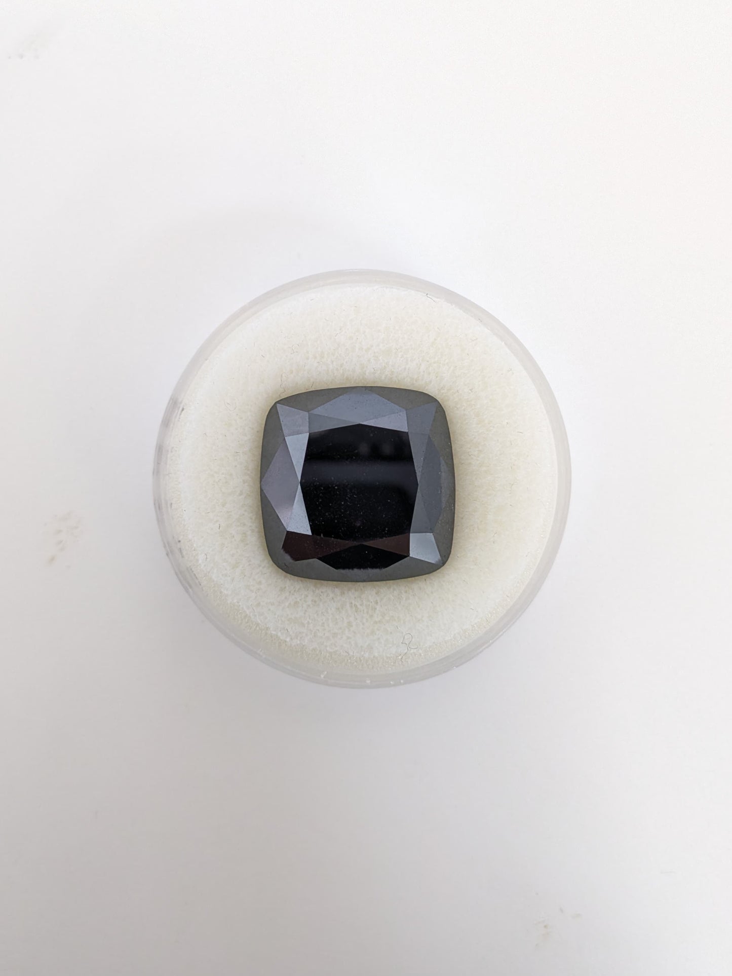 Cushion Cut Black Diamond Full Cut - 49.96cts - 00645