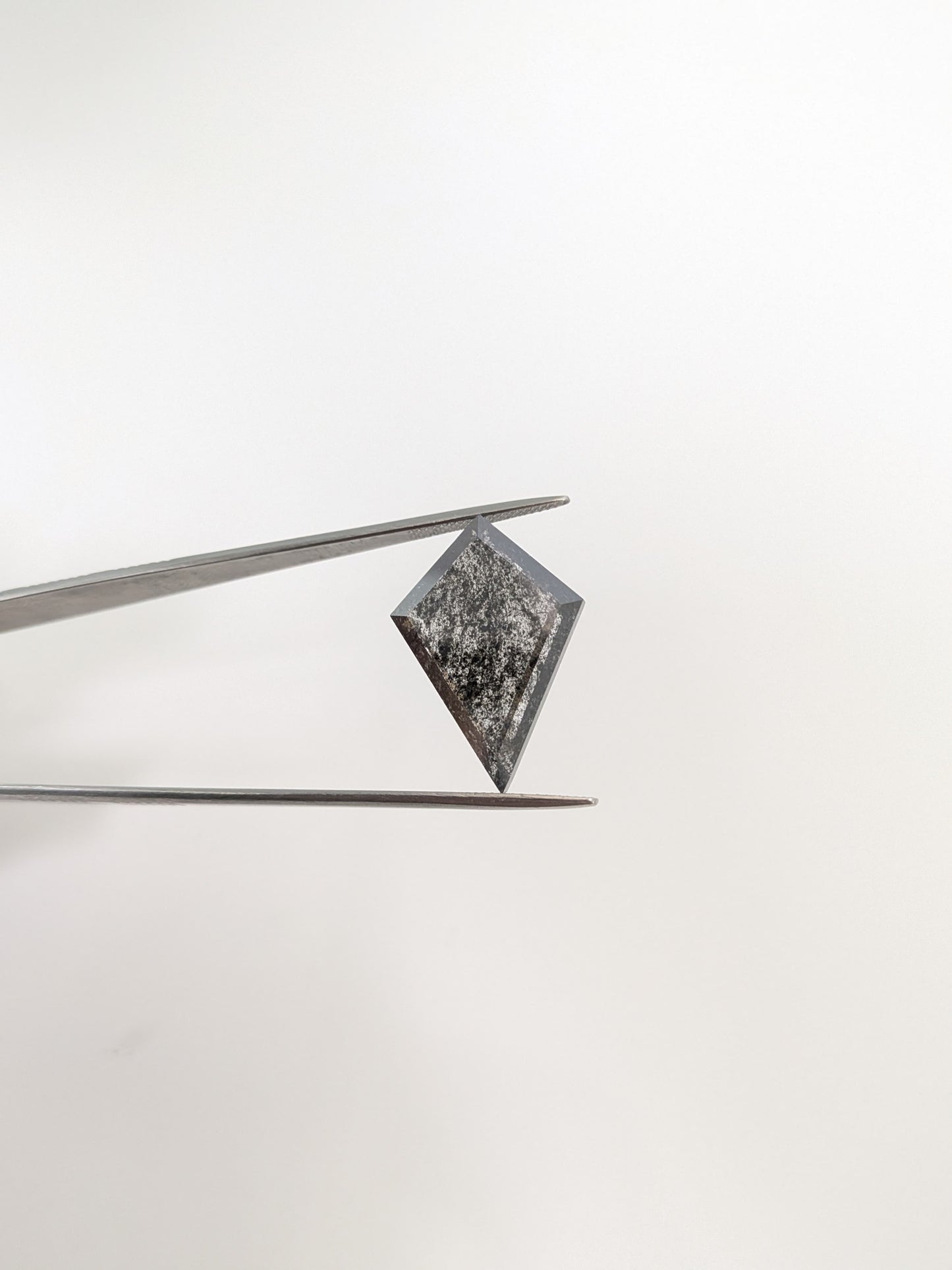 Kite Shape Salt + Pepper Diamond Portrait Cut - 16.41cts - 02845