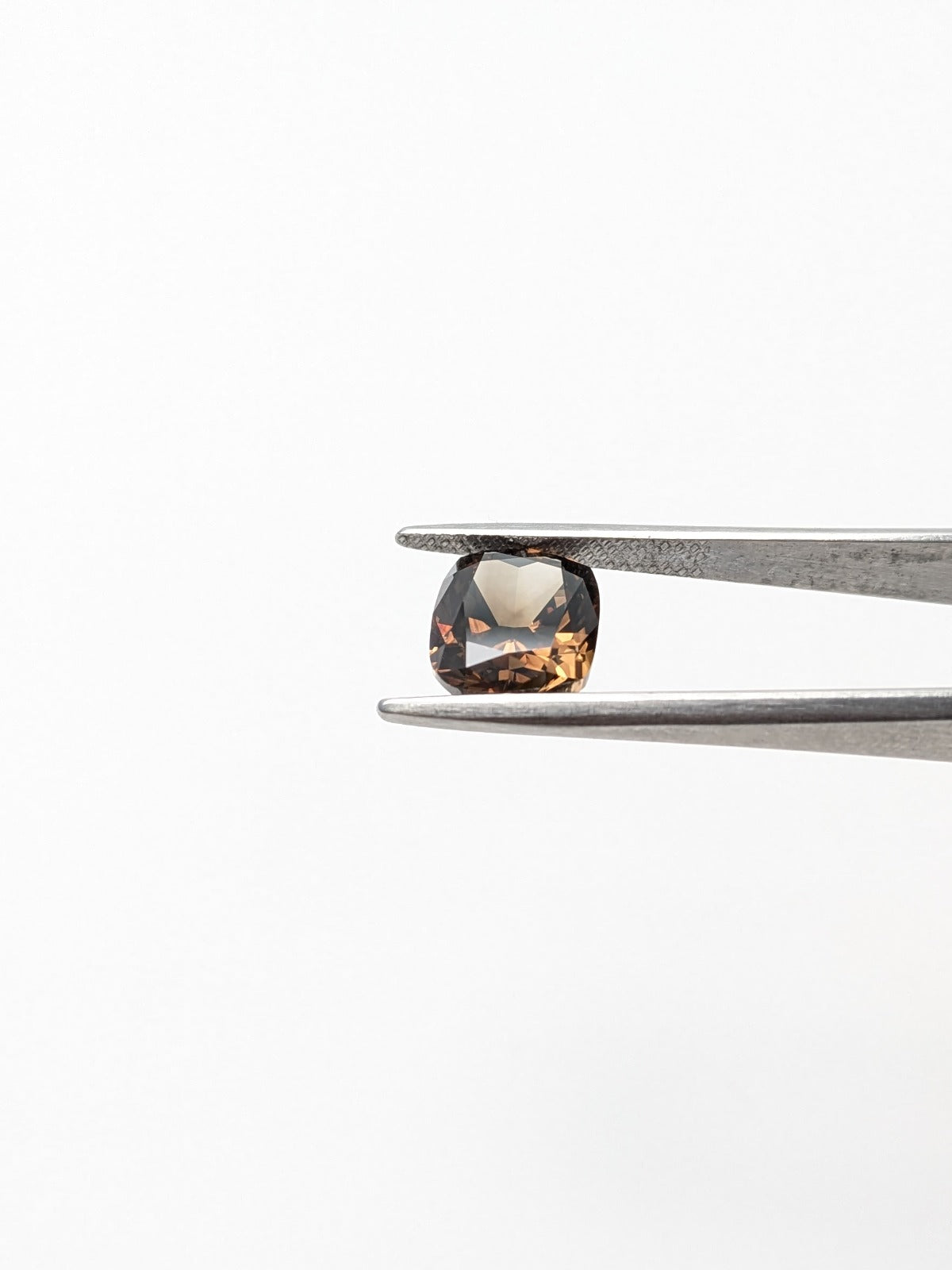 Cushion Cut Brown Diamond Full Cut - 3.51cts - 07715