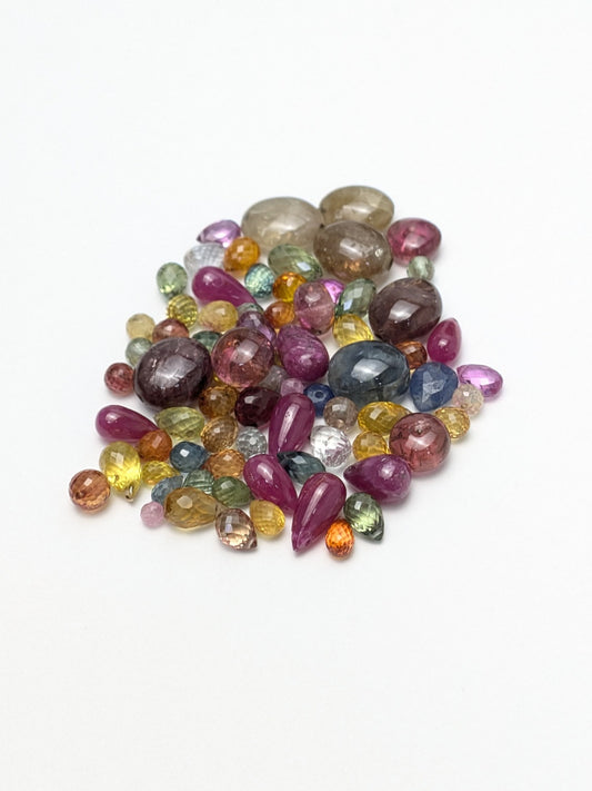 Loose Sapphire Briolette & Bead Parcels