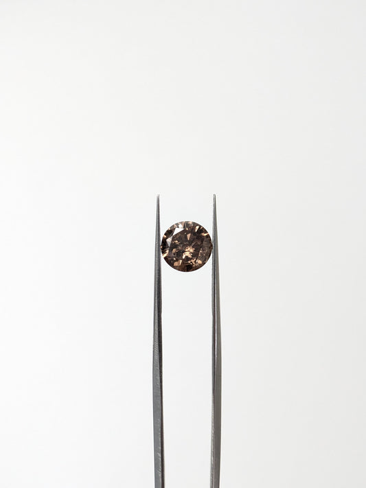 CLOSEOUT - Round Brown Diamond Full Cut - 1.87cts - 05278