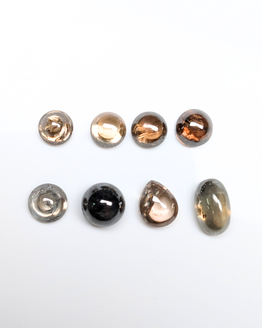 Multicolor Diamond Cabochons