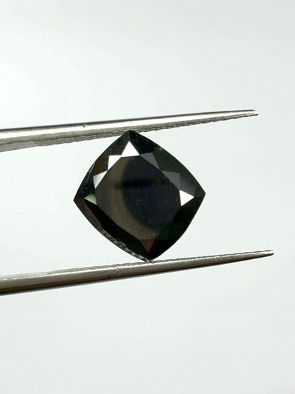 Cushion Shape Black Diamond Double Cut - 3.41cts - 01352