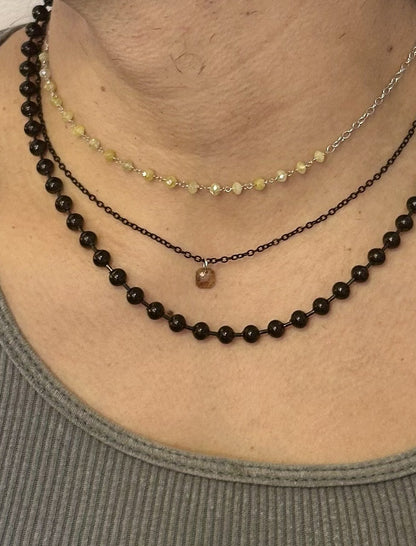 N A K E D Diamond Pendants in 14K - Rustic