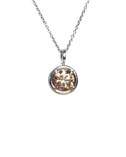 1.0ct Brown Diamond Solstice Pendant - i1-i2 Clarity
