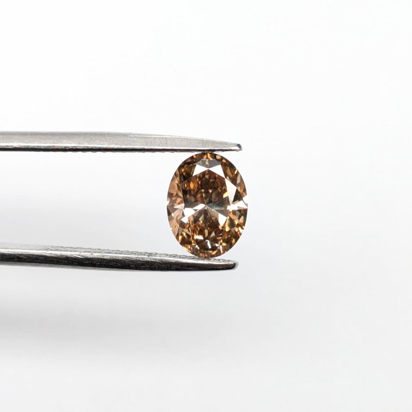 Oval Shape Brown Diamond Full Cut -1.10cts - 06304