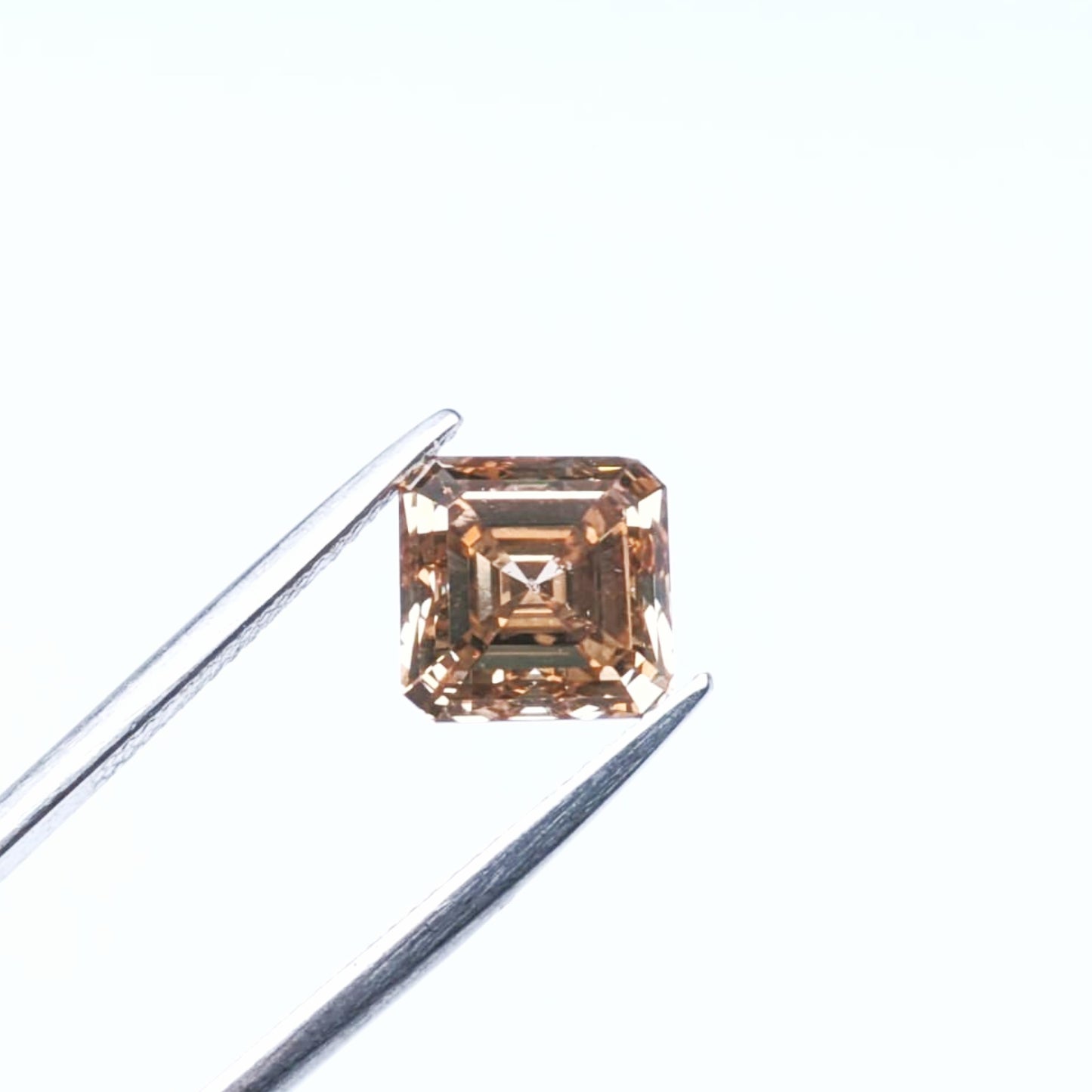 Emerald Cut Brown Diamond Full Cut - 3.09cts - 03204