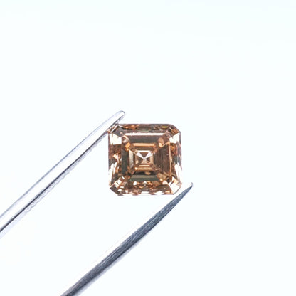 Emerald Cut Brown Diamond Full Cut - 3.09cts - 03204
