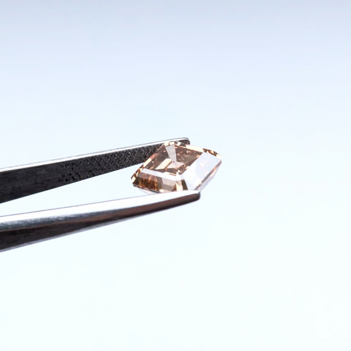 Emerald Cut Brown Diamond Full Cut - 3.09cts - 03204