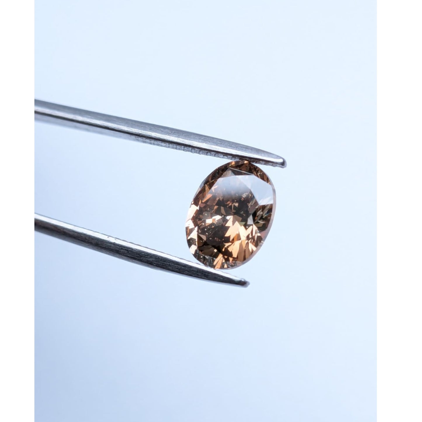 Oval Shape Brown Diamond Full Cut - 2.01cts - 06313