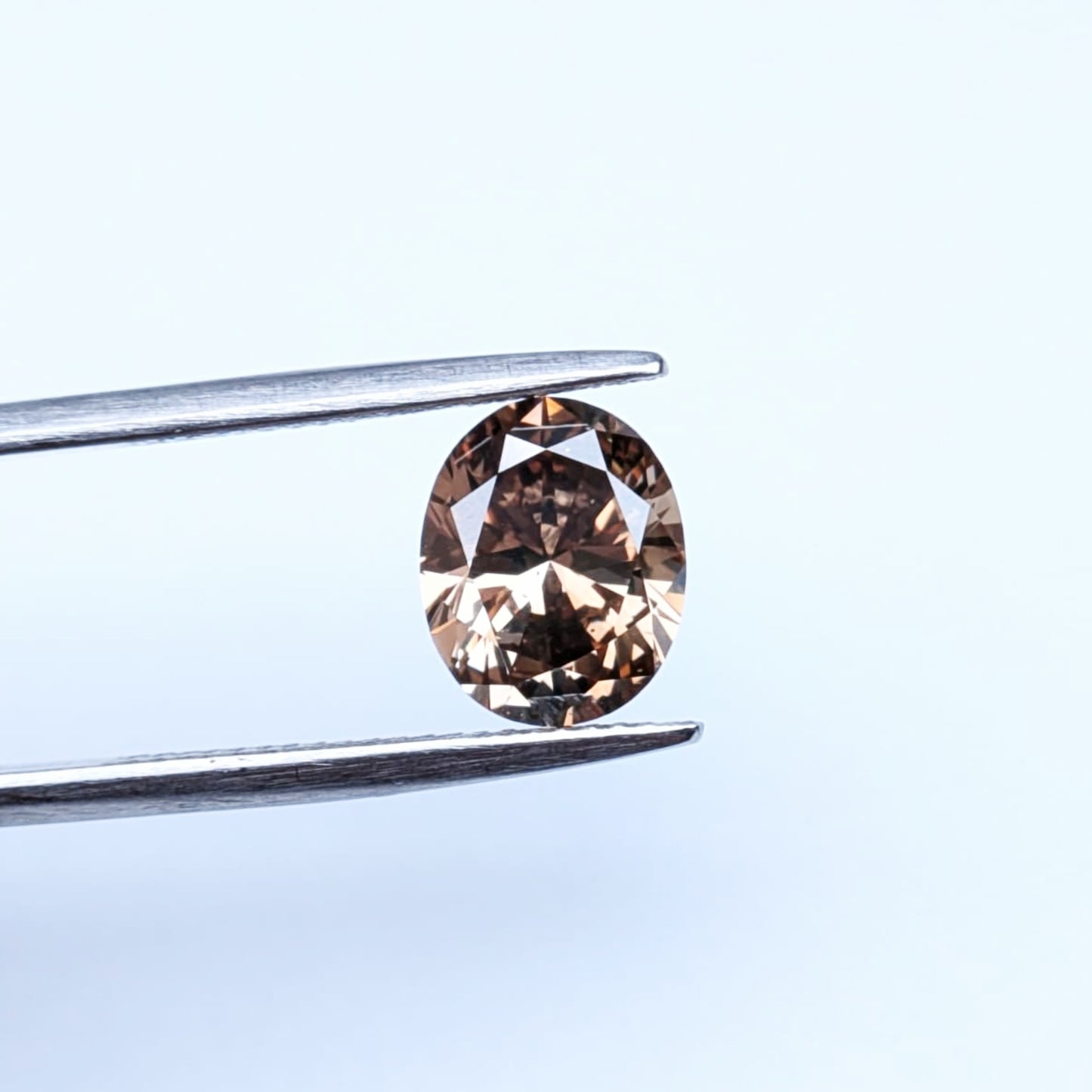 Oval Shape Brown Diamond Full Cut - 2.01cts - 06313