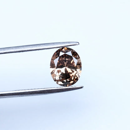 Oval Shape Brown Diamond Full Cut - 2.01cts - 06313
