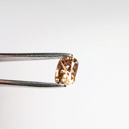 Cushion Cut Brown Diamond Full Cut - 1.55cts - 06114
