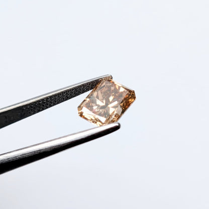 Radiant Cut Brown  Diamond Full Cut - 2.50cts - 09010