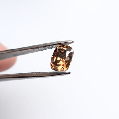 Cushion Cut Orangy Brown Diamond Full Cut - 2.16cts - 06118