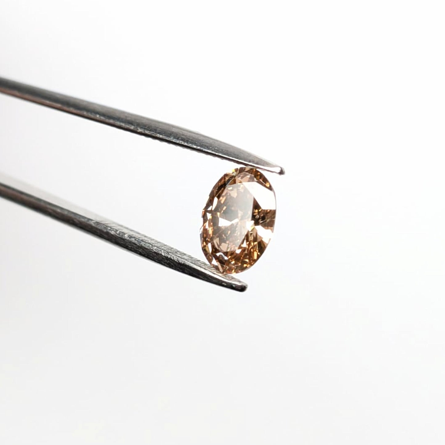 Oval Shape Brown Diamond Full Cut -1.10cts - 06304