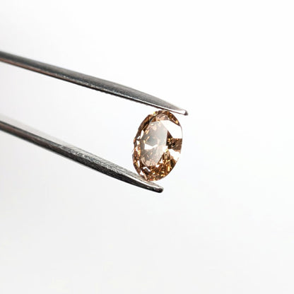 Oval Shape Brown Diamond Full Cut -1.10cts - 06304