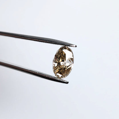 Oval Shape Brown Diamond Full Cut - 2.30cts - 08529
