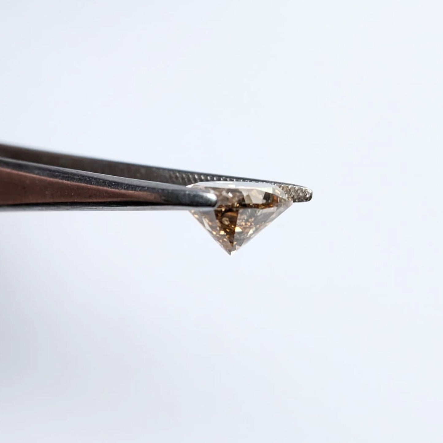 Oval Shape Brown Diamond Full Cut - 3.73cts - 02876