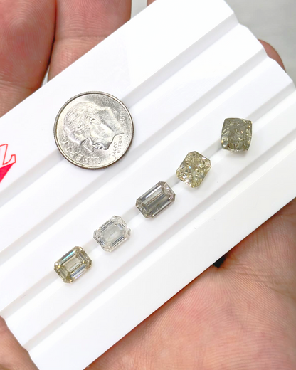 Desert Diamond Parcel #5 - Radiant, Cushion, Emerald Cut- 30% Off