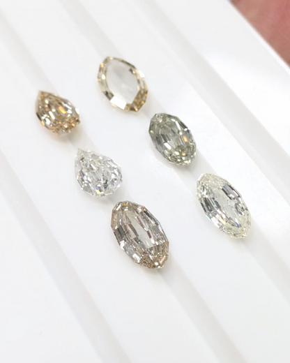 Desert Diamond Parcel #9 - Step Cut Movals & Pears - 30% Off