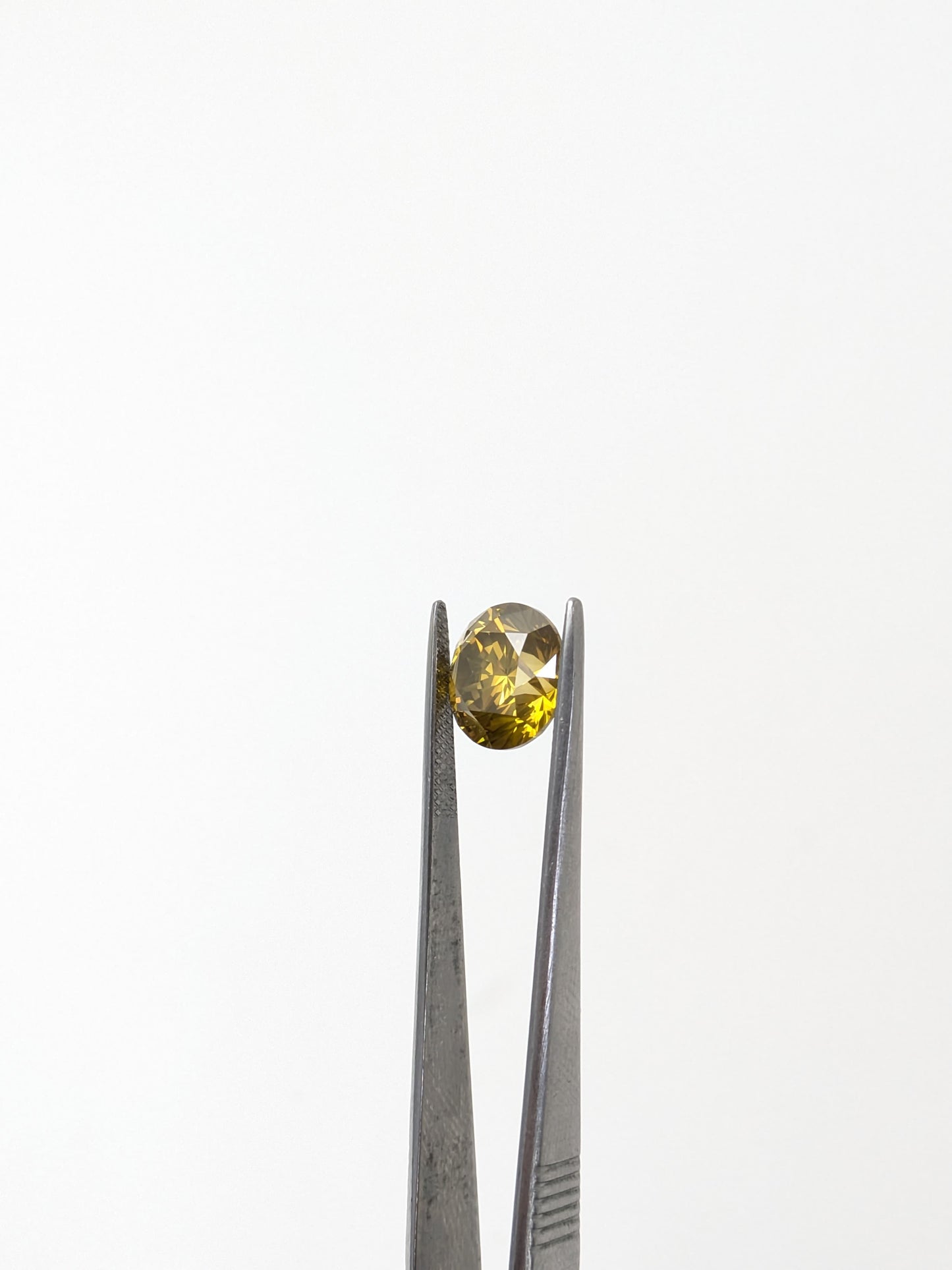 Round Yellow Diamond Full Cut VS - 4.99cts - 02448