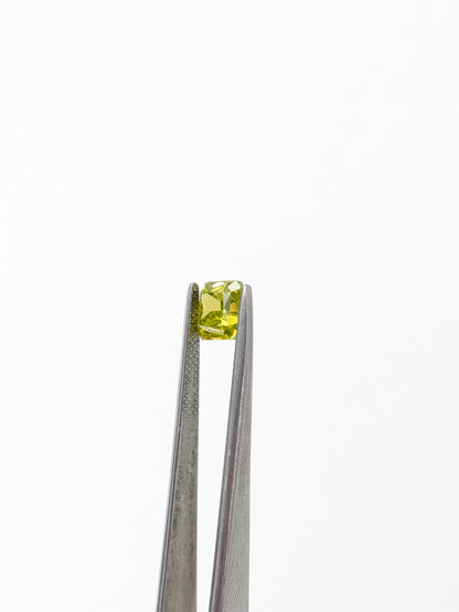 Radiant Cut Yellowish Green Diamond Full Cut VS2- 2.13cts - 06944