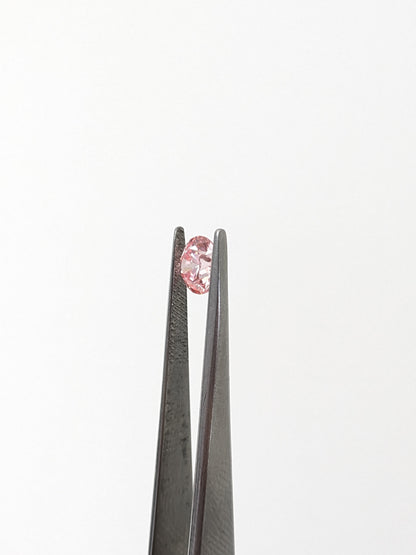 Round Pink Diamond Brilliant Cut - 1.11cts - 07270