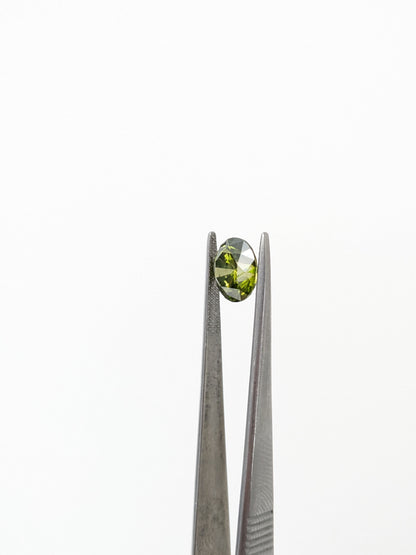 Round Green Diamond Full Cut - 3.11cts - 06003
