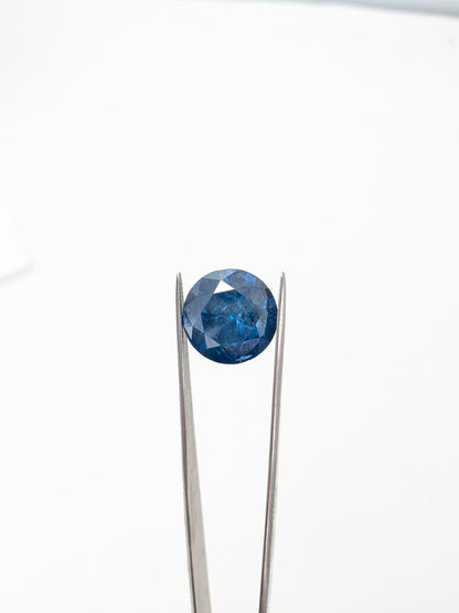 Round Blue Diamond Full Cut - 21.09cts - 00599