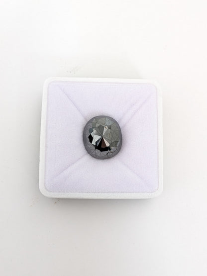 Oval Black Diamond Double Cut - 30.11cts - 08504