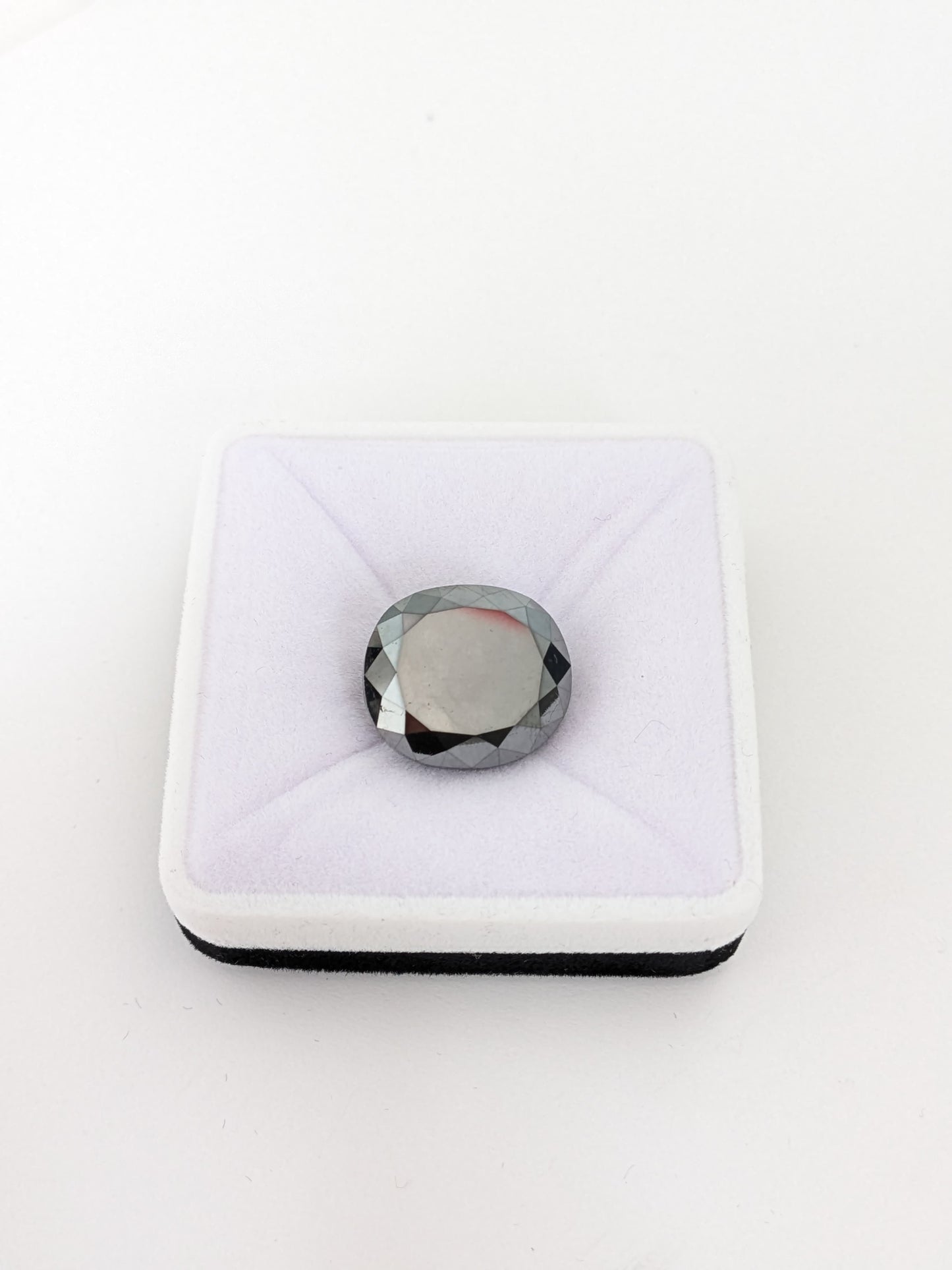 Oval Black Diamond Double Cut - 30.11cts - 08504