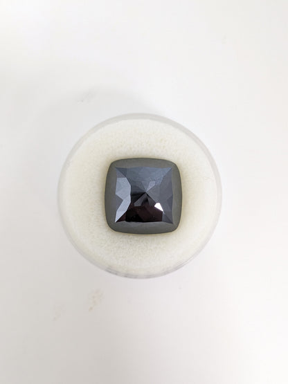 Cushion Cut Black Diamond Full Cut - 49.96cts - 00645