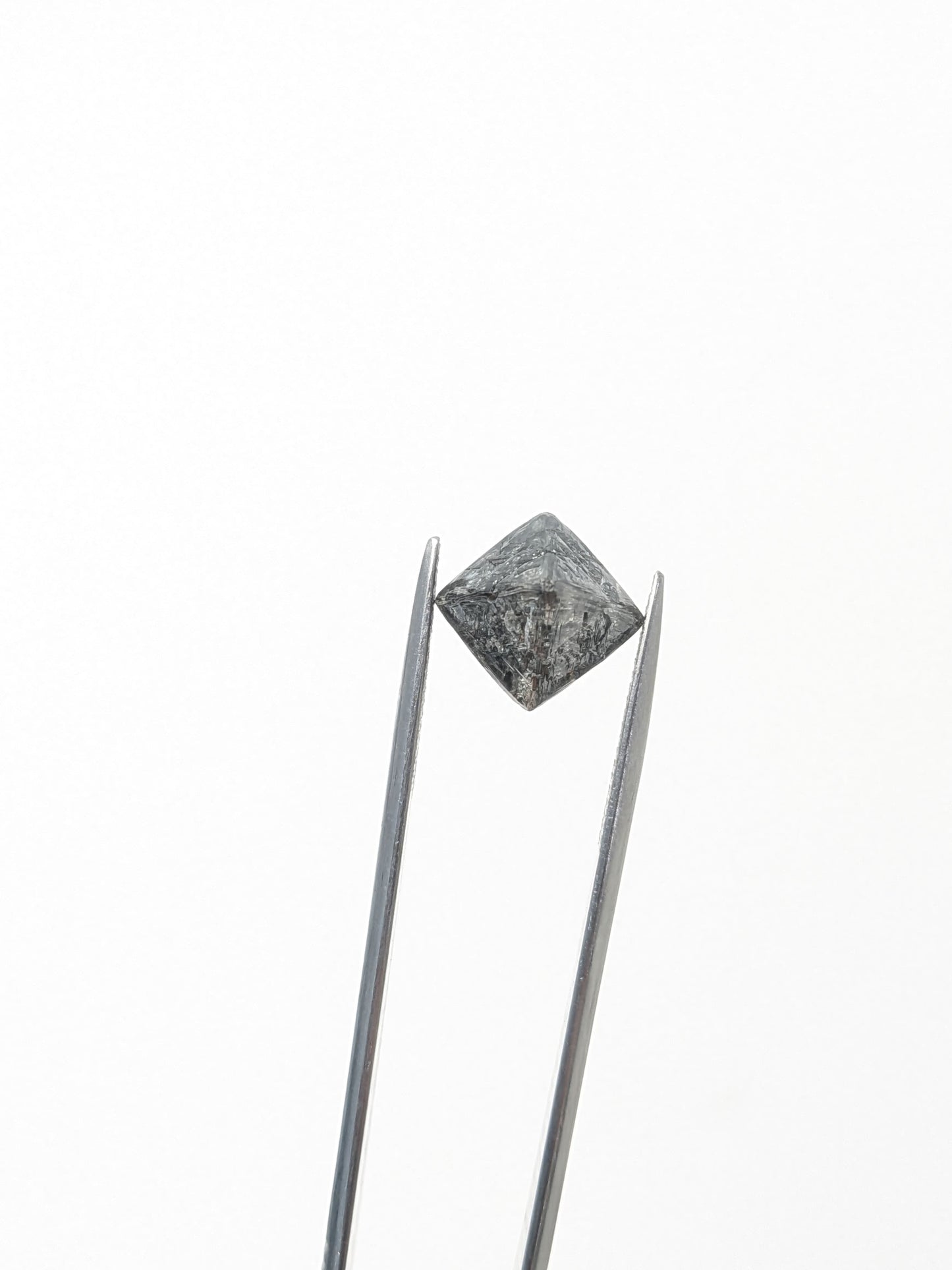 Natural Grey Diamond Octahedron - 6.16cts - 09063