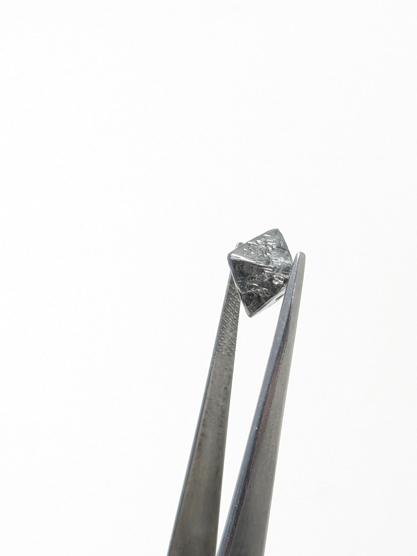 Natural Grey Diamond Octahedron - 6.16cts - 09063