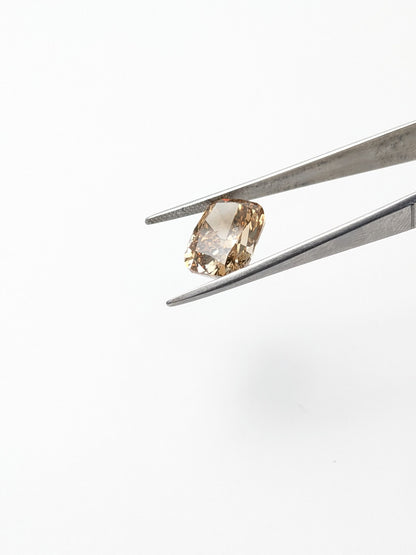 Cushion Cut Brown Diamond Full Cut - 10.20cts - 02501