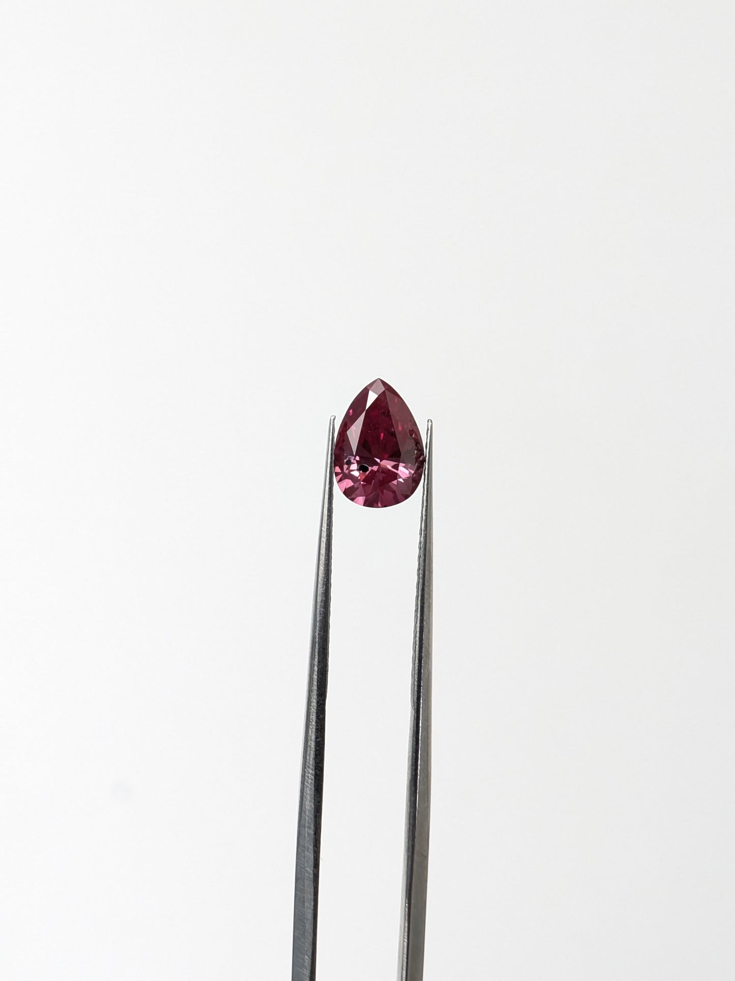 CLOSEOUT - Pear Shape Pink Diamond Full Cut - 0.96cts - 08380