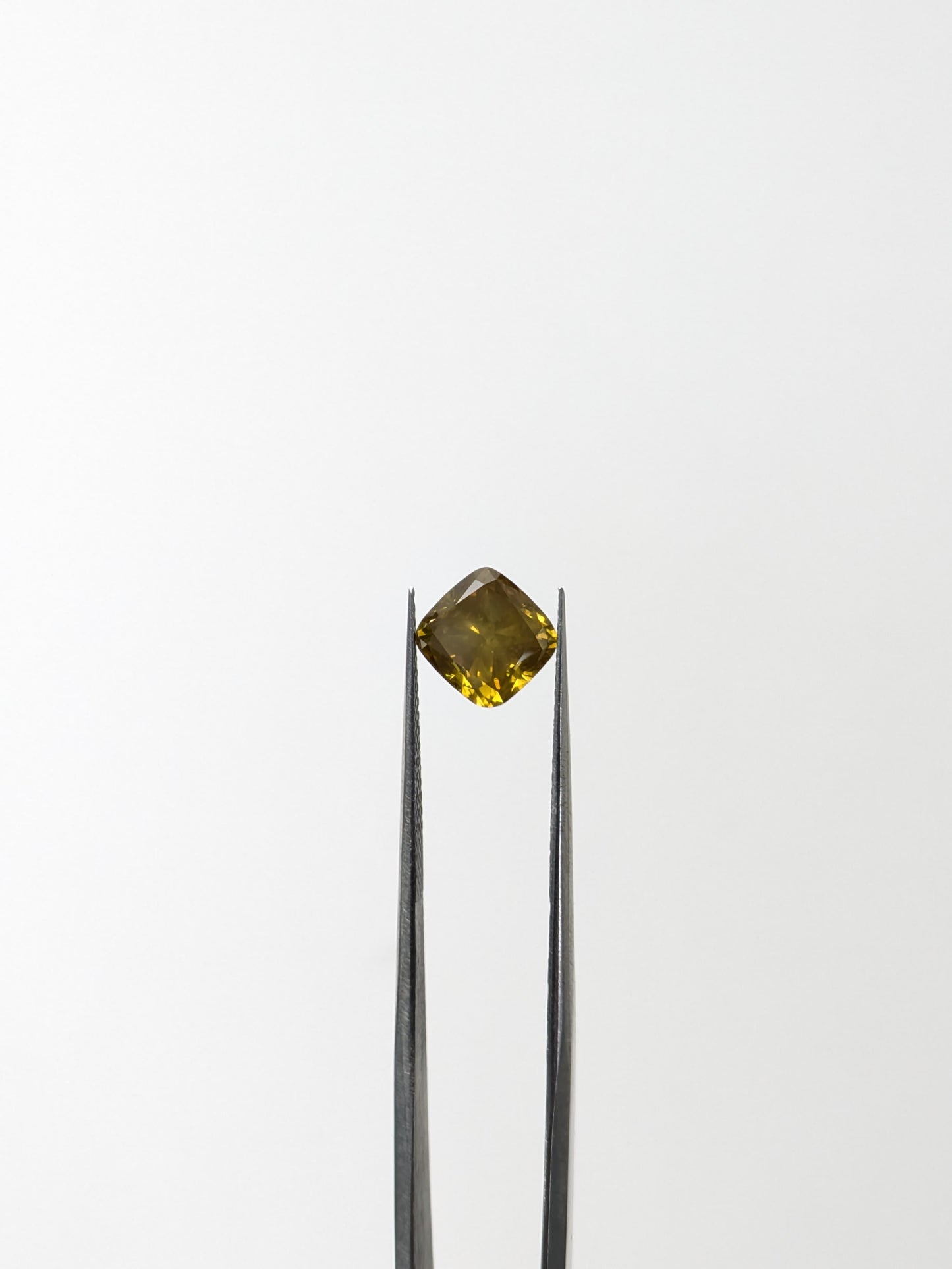 CLOSEOUT - Cushion Cut Yellow Diamond Full Cut - 2.06cts - 06556