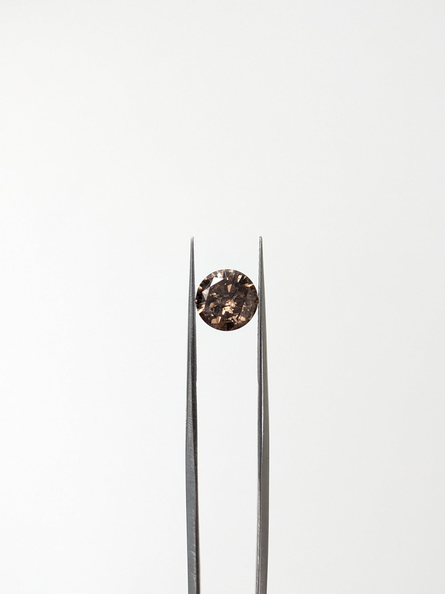 CLOSEOUT - Round Brown Diamond Full Cut - 1.87cts - 05278