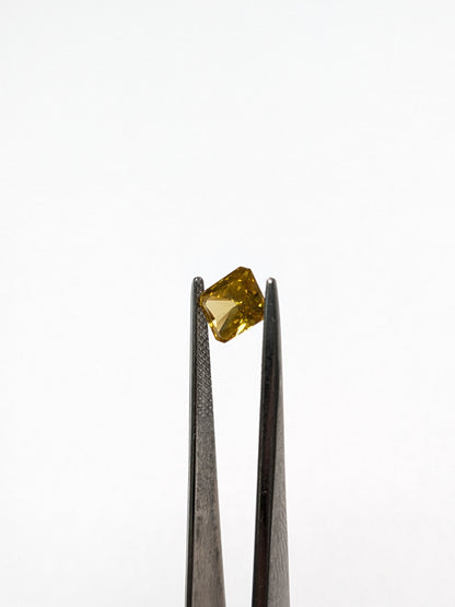 CLOSEOUT - Emerald Cut Yellow Diamond Full Cut - 1.48cts - 06938