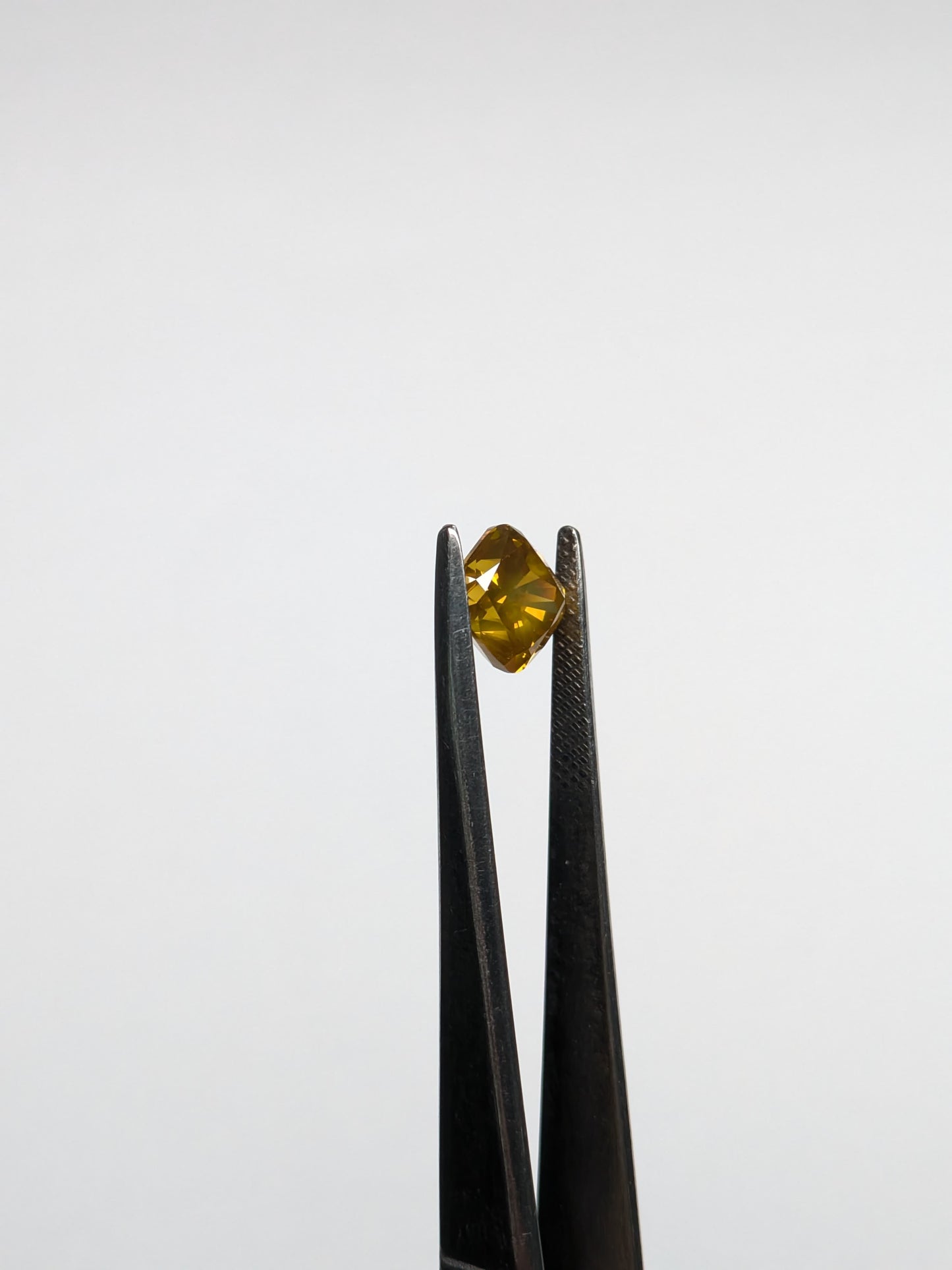 CLOSEOUT - Cushion Cut Yellow Diamond Full Cut - 2.06cts - 06556
