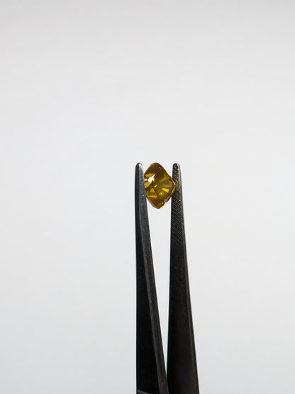 CLOSEOUT - Cushion Cut Yellow Diamond Full Cut - 2.06cts - 06556