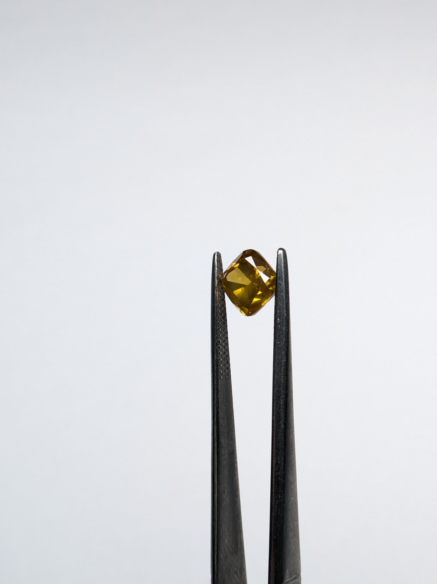 CLOSEOUT - Cushion Cut Yellow Diamond Full Cut - 2.06cts - 06556