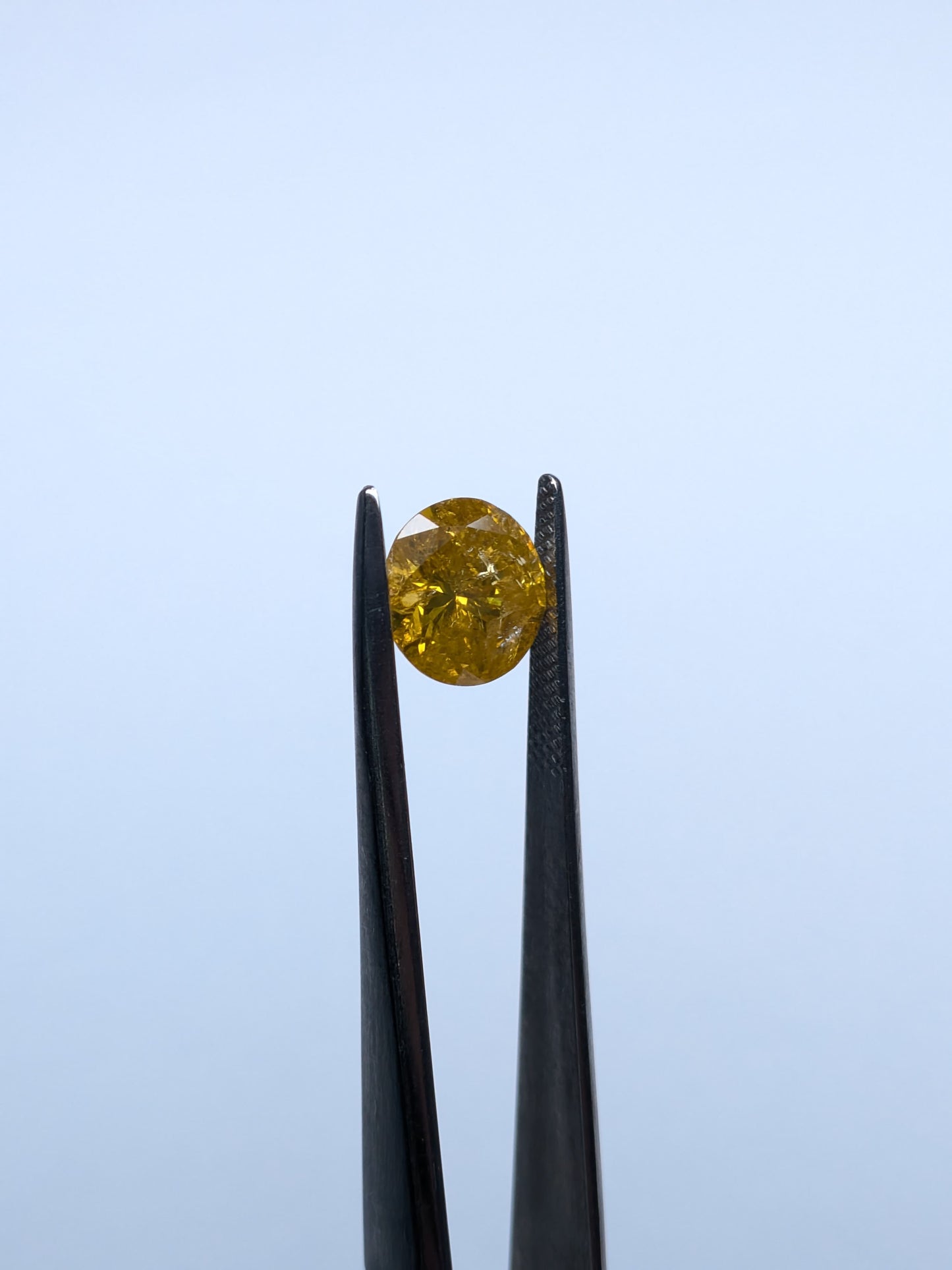 CLOSEOUT - Round Yellow Diamond Full Cut - 2.52cts - 02450