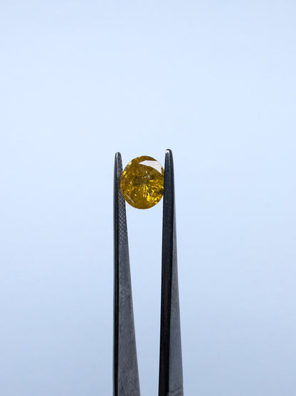 CLOSEOUT - Round Yellow Diamond Full Cut - 2.52cts - 02450