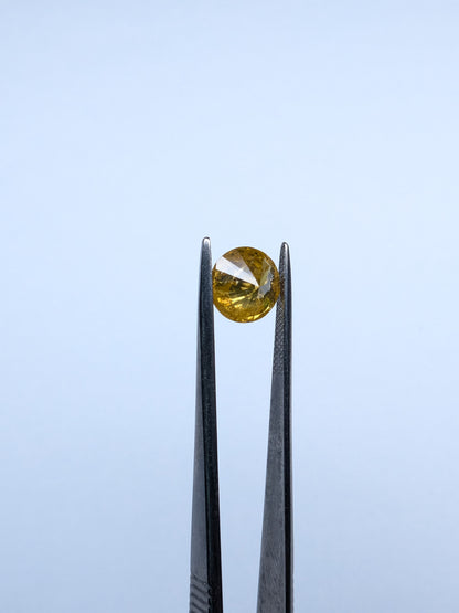 CLOSEOUT - Round Yellow Diamond Full Cut - 2.52cts - 02450