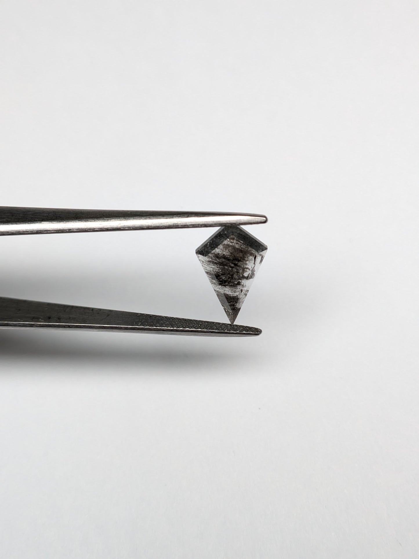 Kite Shape Salt+Pepper Diamond Rose Cut - 1.50cts - 08205
